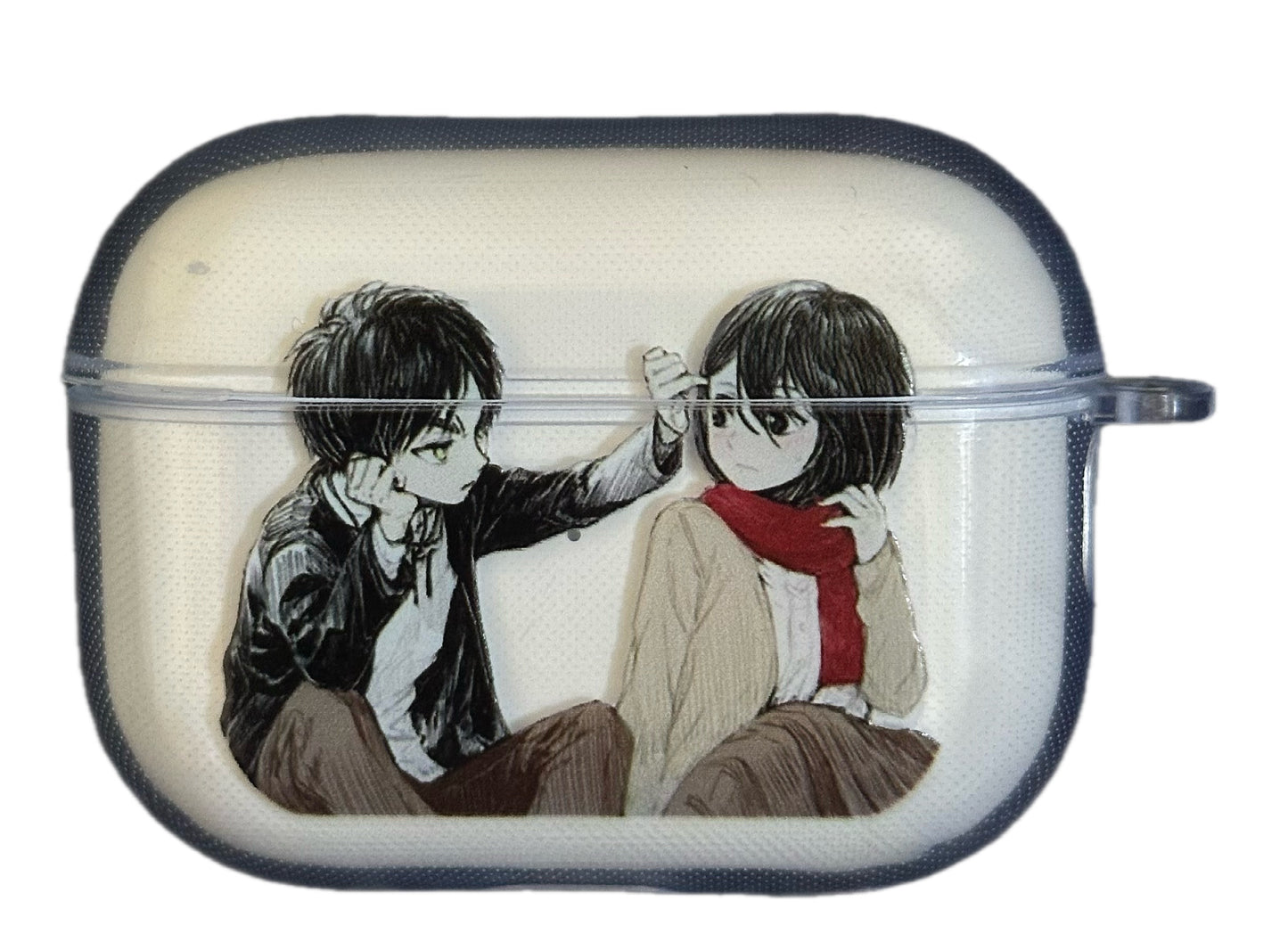 kid Mikasa and Eren